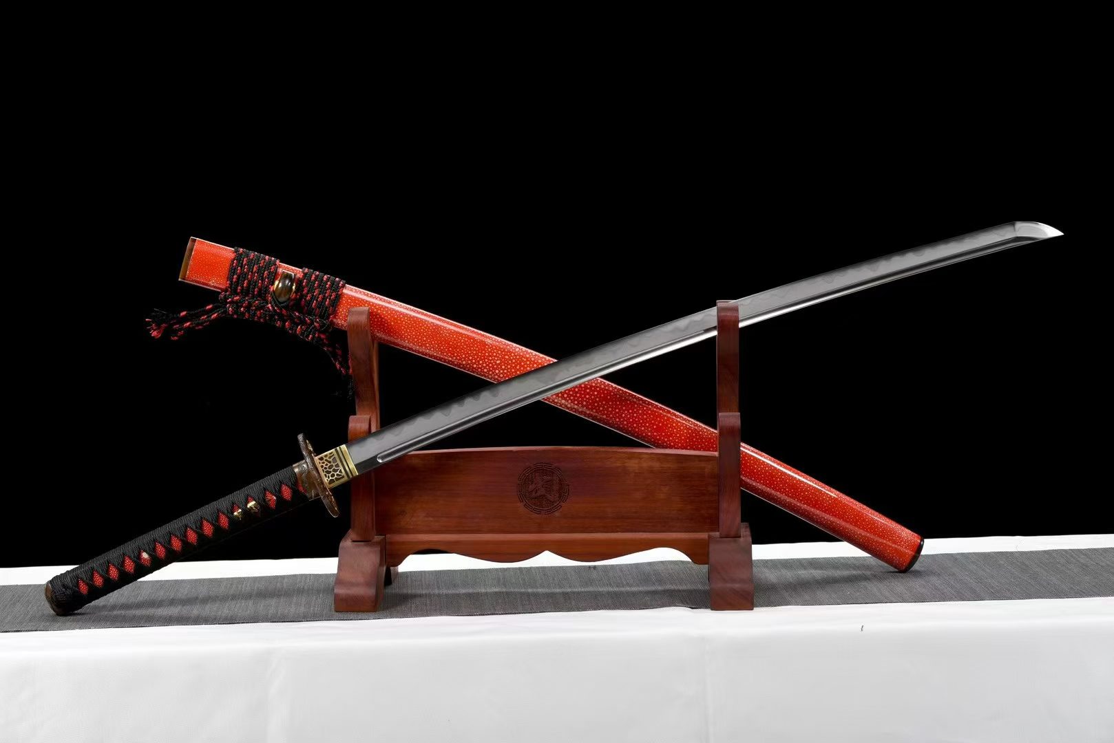 KIẾM NHẬT KATANA MÃNH HỔ – THÉP NGHÌN LỚP TỰ LUYỆN, TÔI PHỦ ĐẤT, MÀI YOKOTE THỦ CÔNG