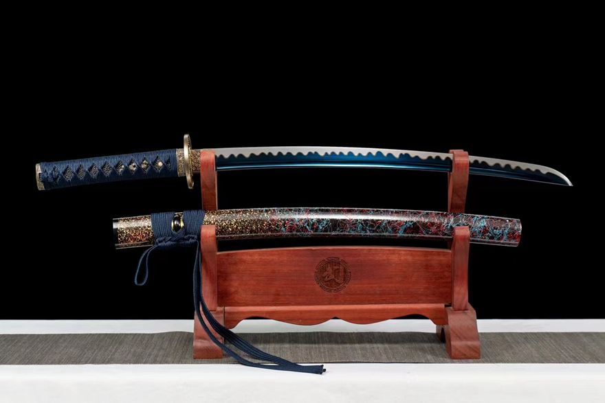Kiếm Nhật Samurai Katana Hắc Mã - Phiên Bản Thép Mangan Cao Cấp