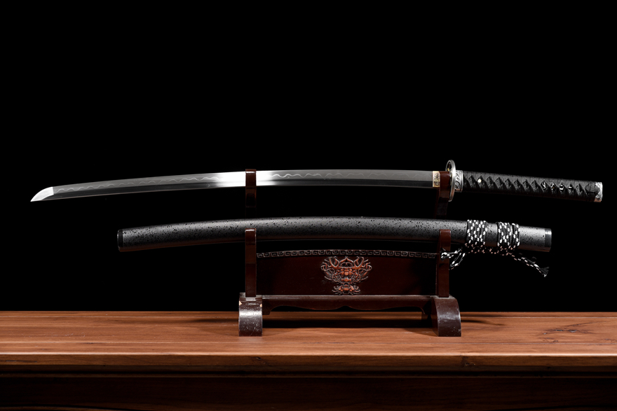 Kiếm Nhật Katana Mặc Diệu – Phiên Bản T10 Sóng Lửa, Gương Bóng Cao Cấp