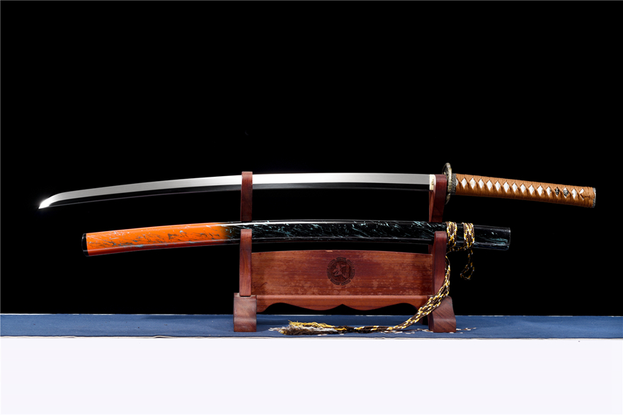 Kiếm Nhật Katana Thánh Hồn – Phiên Bản Gương Sáng Siêu Cấp, Thép Cứng Chém Sắt Không Sứt