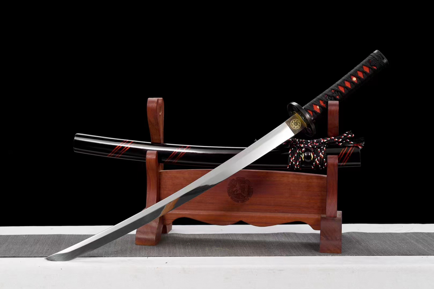 Kiếm Wakizashi 20 Inch Huyết Khấp – Phiên Bản Gương Sáng Cao Cấp 