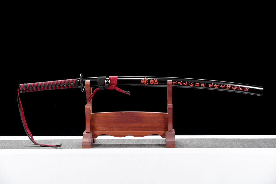 Kiếm Nhật Samurai Katana Vô Úy Trung Hồn – Lưỡi Thép Carbon Cao Cấp