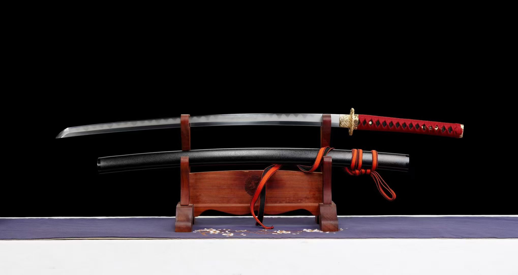 KIẾM NHẬT KATANA MATSUMOTO TARO THÉP HOA VĂN HAMON THỦ CÔNG CAO CẤP