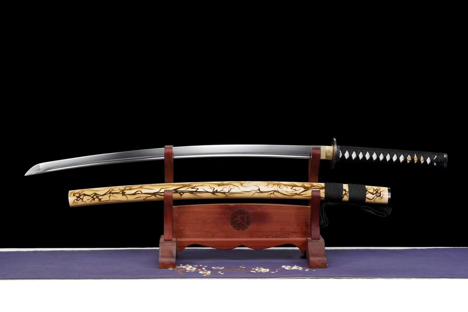 KIẾM NHẬT KATANA HOANG - THÉP HIGH CARBON 1060