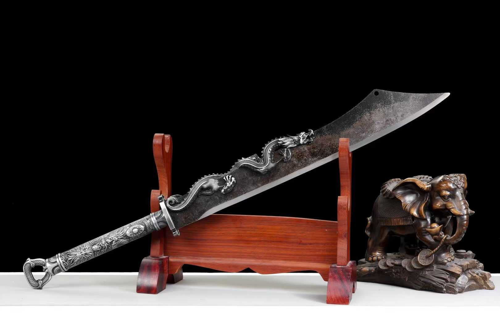 Đao Trung Hoa Thanh Long Ngạo Thế – Thép Cao Mangan, Phiên Bản Hiện Đại