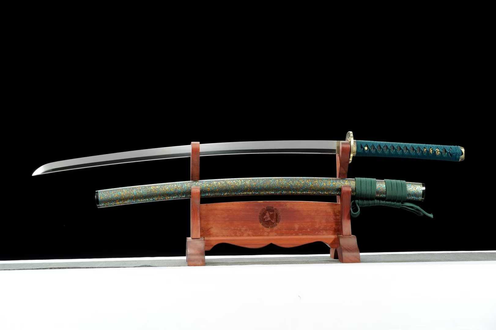 Kiếm Katana Phong Tụ – Thép Mangan Hiệu Năng Cao, Gương Sáng Toàn Thân, Phiên Bản Phúc Lợi Đồng Trang