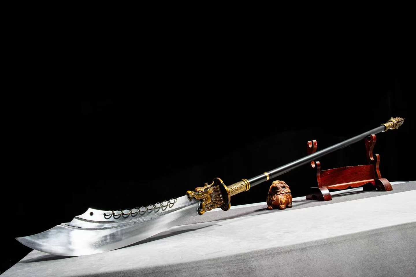 Cửu Hoàn Đại Đao – Thép Mangan Hiệu Năng Cao, Bản Trường Cán Uy Lực