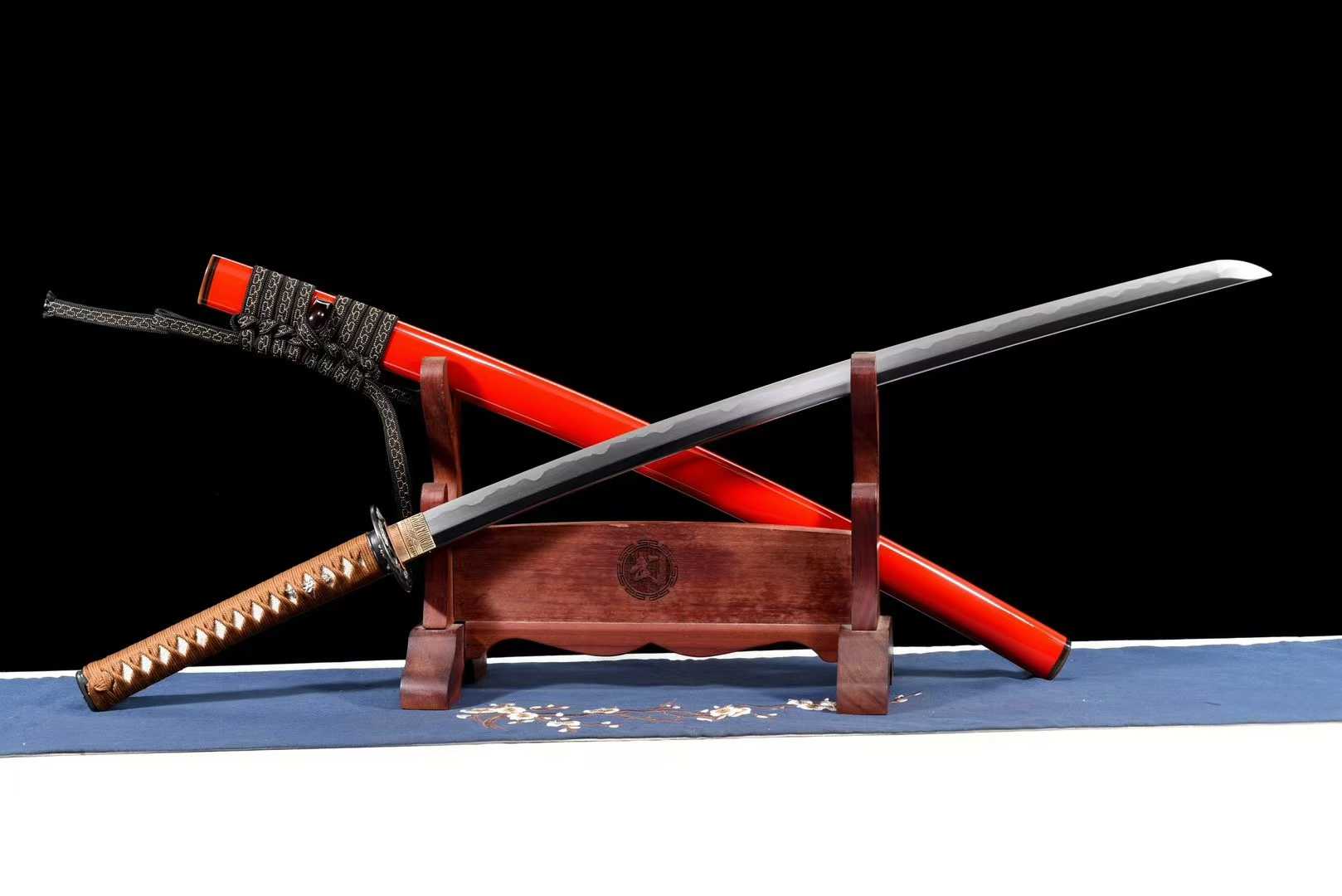 Kiếm Katana Trung Quang Tadamitsu – Tam Mai Hợp Giáp Thép, Giáp Phục Đoán Cổ Pháp, Bản 26 Inch