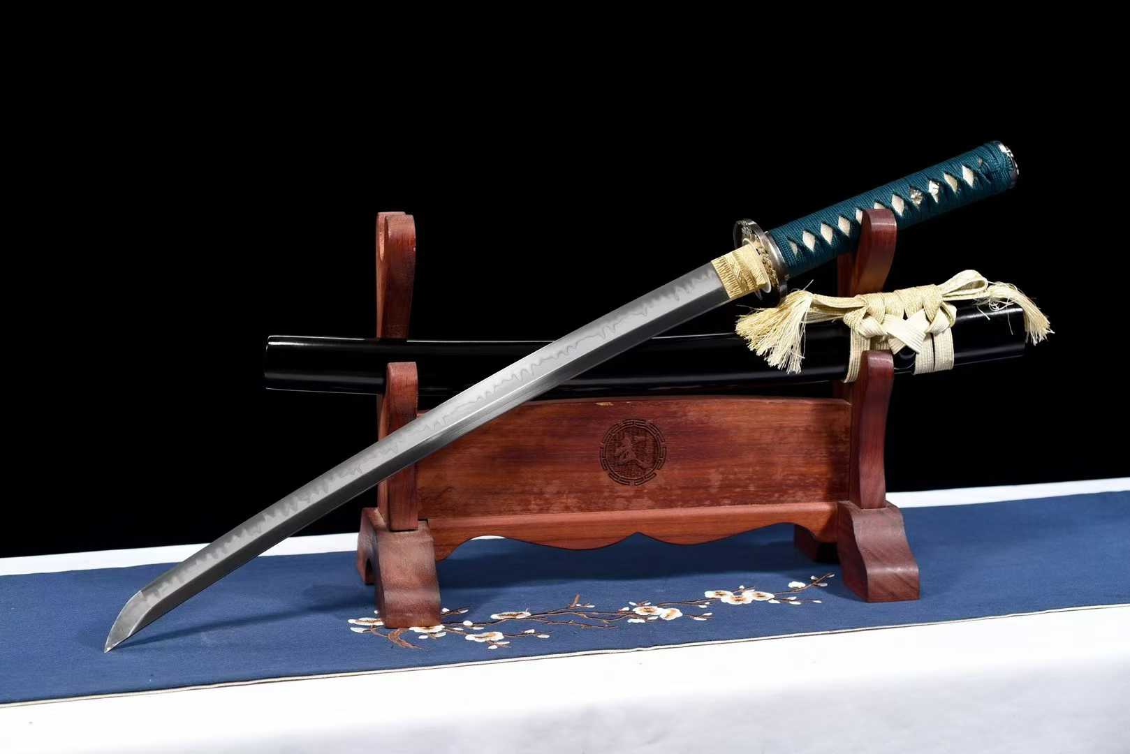 Wakizashi Phong Tế – Thép T10 Tôi Lưỡi, Mài Trên Chuẩn Nhật, Phiên Bản Phúc Lợi